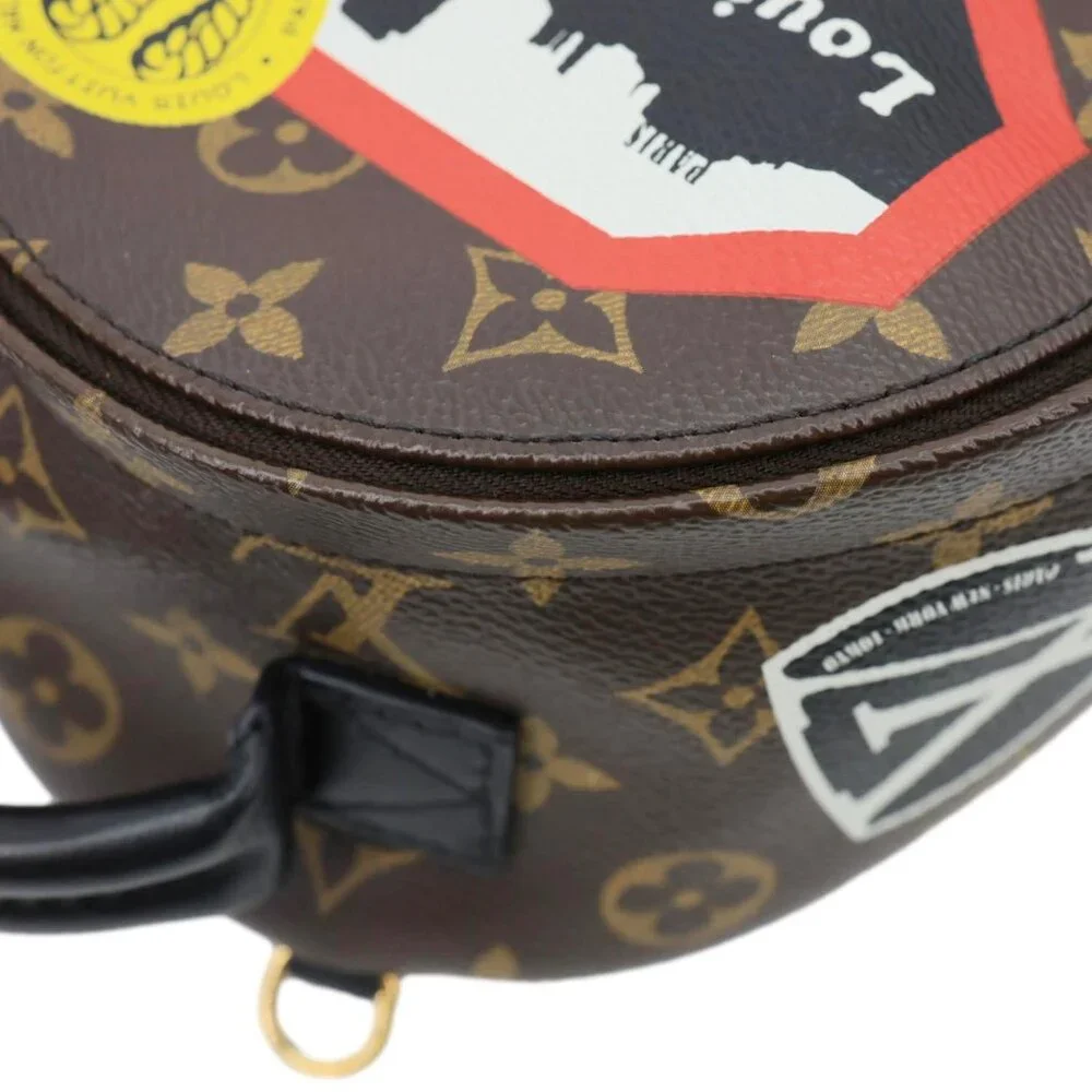 Louis Vuitton  Palm Spring World Tour Monogram Canvas Backpack Brown - Picture 9 of 14